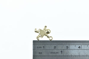 14K Little Girl Mom Mother's Day Daughter Charm/Pendant Yellow Gold