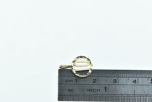 Load image into Gallery viewer, 14K 10 Number Ten Vintage Round Charm/Pendant Yellow Gold
