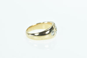 14K 0.65 Ctw Old Mine Diamond Engagement Ring Yellow Gold