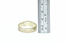 Load image into Gallery viewer, 14K 9.4mm Woven Braid Mesh Chain Band Ring Yellow Gold