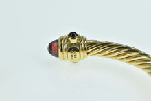 Load image into Gallery viewer, 18K David Yurman Renaissance Designer Cuff Bracelet 6.75&quot; Yellow Gold