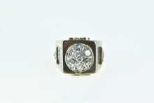 Load image into Gallery viewer, 10K 0.50 Ctw Victorian OMC Diamond Squared Ring Yellow Gold