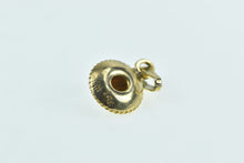 Load image into Gallery viewer, 14K 3D Sombrero Traditional Mexican Hat Charm/Pendant Yellow Gold