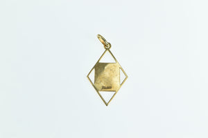 18K Pisces Astrology Ornate Zodiac Star Sign Charm/Pendant Yellow Gold
