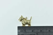 Load image into Gallery viewer, 14K Scottie Dog Breed Scottish Terrier Pet Puppy Charm/Pendant Yellow Gold