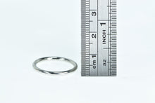 Load image into Gallery viewer, 18K 2.0mm Rounded Designer Stackable Band Ring White Gold