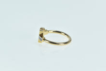 Load image into Gallery viewer, 14K Tiffany &amp; Co. T Wire Diamond Mother of Pearl Ring Rose Gold