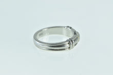 Load image into Gallery viewer, Platinum Scott Kay Men&#39;s Grooved Wedding Band Ring