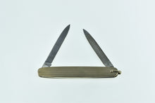 Load image into Gallery viewer, Base Metal 14k Gold Case Art Deco JMN Engraved Vintage Pocket Knife