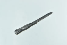 Load image into Gallery viewer, Sterling Silver Victorian Frank Engraved Utility Pocket Knife