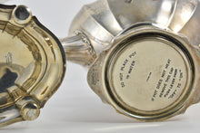 Load image into Gallery viewer, Sterling Silver Kensington Int&#39;l. Teapot With Stand Electric Burner