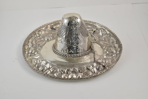 Sterling Silver 1947 Elaborate Mexican Sombrero Sanborns