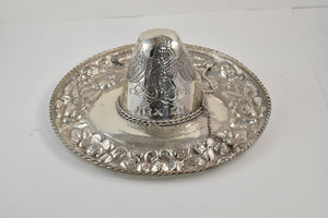 Sterling Silver 1947 Elaborate Mexican Sombrero Sanborns