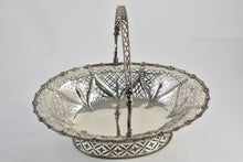 Load image into Gallery viewer, Sterling Silver 1917 Crichton Brothers London Fruit Bowl Basket