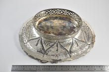 Load image into Gallery viewer, Sterling Silver 1917 Crichton Brothers London Fruit Bowl Basket