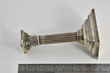 Load image into Gallery viewer, Sterling Silver 1826 Birmingham Corinthian Pillar Candle Stick
