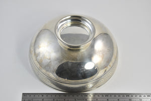 Sterling Silver Tiffany & Co A Monogram Floral Fruit Bowl