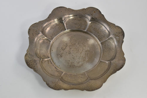 Sterling Silver J E Caldwell & Co Scalloped Pattern Dish