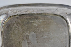 Sterling Silver Tiffany & Co Large 2x Serving Bowl Tray Set