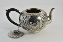 Load image into Gallery viewer, Sterling Silver Elaborate Rococo Repousse Tea Pot