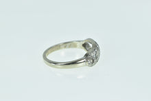Load image into Gallery viewer, 14K Art Deco Vintage Diamond Wedding Band Ring White Gold