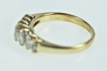 Load image into Gallery viewer, 14K Marquise Diamond Seven Stone Wedding Ring Yellow Gold