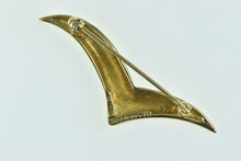 Load image into Gallery viewer, 18K Tiffany &amp; Co V Seagull Vintage Designer Pin/Brooch Yellow Gold