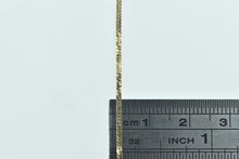 Load image into Gallery viewer, 14K 1.3mm Herringbone Vintage Italian Chain Necklace 20.25&quot; Yellow Gold