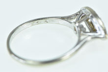 Load image into Gallery viewer, 14K Art Deco Diamond Marquise Vintage Cluster Ring White Gold