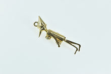 Load image into Gallery viewer, 14K Articulated Pearl Marionette Puppet Charm/Pendant Yellow Gold