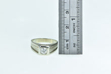 Load image into Gallery viewer, 14K 0.35 Ct Diamond Solitaire Art Deco Wreath Ring White Gold