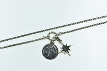Load image into Gallery viewer, Sterling Silver David Yurman Maritime Star Tree of Life Necklace 35&quot;