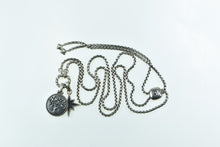 Load image into Gallery viewer, Sterling Silver David Yurman Maritime Star Tree of Life Necklace 35&quot;