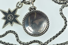 Load image into Gallery viewer, Sterling Silver David Yurman Maritime Star Tree of Life Necklace 35&quot;