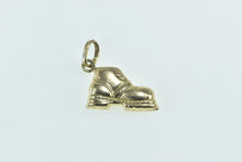 Load image into Gallery viewer, 9K 3D Vintage Shoe Boot Men&#39;s Fashion Charm/Pendant Yellow Gold