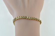 Load image into Gallery viewer, 10K 2.00 Ctw Diamond Classic Vintage Tennis Bracelet 7.25&quot; Yellow Gold