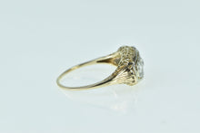Load image into Gallery viewer, 14K 0.33 Ctw Diamond Art Deco Filigree Engagement Ring Yellow Gold