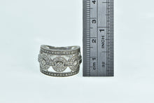 Load image into Gallery viewer, 14K 1.33 Ctw LeVian Chocolate Diamond Statement Ring White Gold