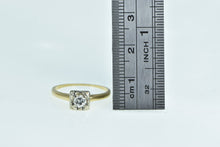 Load image into Gallery viewer, 14K 0.20 Ct Vintage 1940&#39;s Solitaire Engagement Ring Yellow Gold