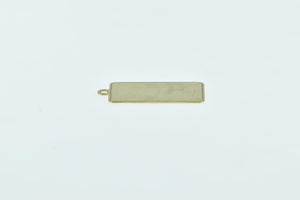 14K 1/2 G Gram Fine Solid Gold Bar Credit Suisse Charm/Pendant Yellow Gold