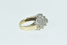 Load image into Gallery viewer, 10K 1.00 Ctw Diamond Vintage Cluster Band Ring Yellow Gold