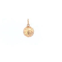 Load image into Gallery viewer, 14K 3D Soccer Ball Futbol Vintage Sports Charm/Pendant Yellow Gold