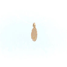 Load image into Gallery viewer, 14K Sand Dollar Sea Shell Ocean Beach Motif Charm/Pendant Yellow Gold