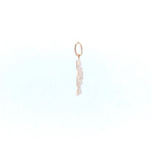 Load image into Gallery viewer, 14K #1 Number One Nana Grandma Mother&#39;s Day Charm/Pendant Yellow Gold