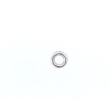 Load image into Gallery viewer, 14K Diamond Channel Slide Bracelet Spacer Charm/Pendant White Gold