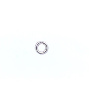14K Diamond Channel Slide Bracelet Spacer Charm/Pendant White Gold