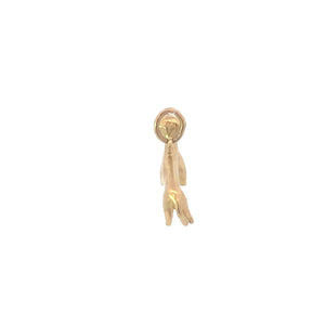 10K 3D Dachshund Dog Breed Puppy Pet Charm/Pendant Yellow Gold