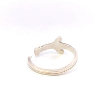 Load image into Gallery viewer, Sterling Silver Alex &amp; Ani Rhinestone Sword Excalibur Wrap Ring