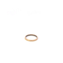 Load image into Gallery viewer, 10K 1.3mm Vintage Child&#39;s Baby Plain Band Ring Yellow Gold