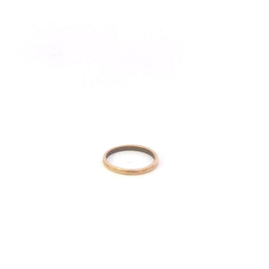 10K 1.3mm Vintage Child's Baby Plain Band Ring Yellow Gold